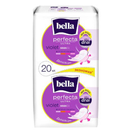 БЕЛЛА PERFECTA ULTRA Прокладки супертонкие Violet Deo Fresh 20 шт/уп24