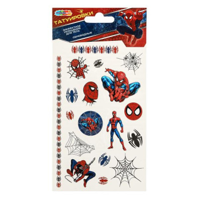 Переводные тату спайдер МУЛЬТИ АРТ в кор.200шт Переводные тату спайдер МУЛЬТИ АРТ в кор.200шт