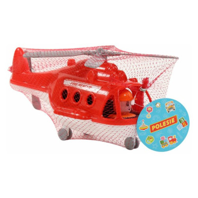 ПОЛЕСЬЕ Вертолёт пожарный "Альфа" (в сеточке)/уп24 72382