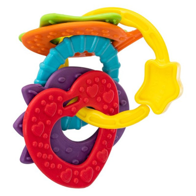 FANCY BABY Игрушка развивающая «Погремушка-колечки»/уп60 TE01