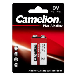 Батарейки Camelion Plus Alkaline 6LR61 9V(крона) 1шт/уп12