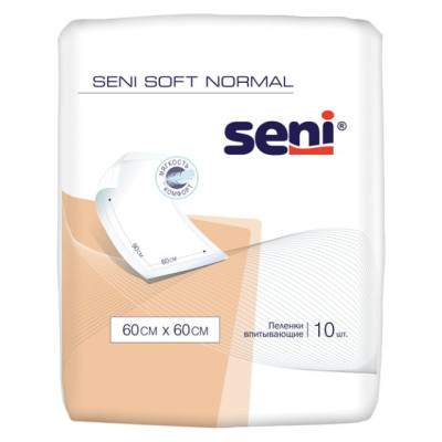 СЕНИ Пеленки (простыни) Soft Normal 60 x 60 cм 10 шт/уп16