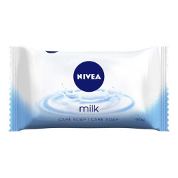 NIVEA SOAP Мыло  ухаживающее "Milk чая" 90гр/уп36