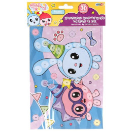 Увлекательная мягкая мозаика из эва 15х21 см Малышарики МУЛЬТИ АРТ в кор.200шт