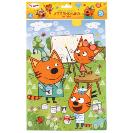 Геометрическая мозаика из эва 21х30 см Три Кота МУЛЬТИ АРТ в кор.100шт