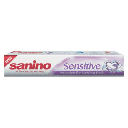 SANINO З/паста Sensitive для чувств. зубов 100мл/уп48