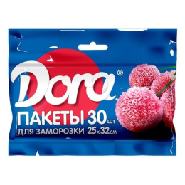 Пакеты для заморозки Dora 25х32см 30 шт /уп50