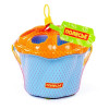 ПОЛЕСЬЕ Игрушка развивающая "Ведро Сюрприз" (6 элементов) (голубой) (в сеточке) 93486 ПОЛЕСЬЕ Игрушка развивающая "Ведро Сюрприз" (6 элементов) (голубой) (в сеточке) 93486