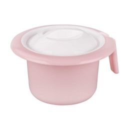 Горшок туалетный детский "Кроха" (розовый) (уп.7) М6863