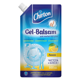 Гель-бальзам для мытья посуды Чиртон "Лимон" 500мл/уп12