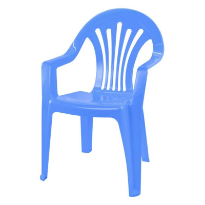 Кресло детское (голубой) (уп.5) М2525