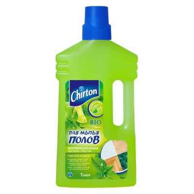 Чистящее средство для мытья полов "Чиртон" Лайм и Мята 1000 мл/уп12