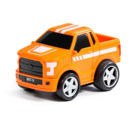 ПОЛЕСЬЕ "Крутой Вираж", автомобиль гоночный №2 инерционный (в пакете) 79848