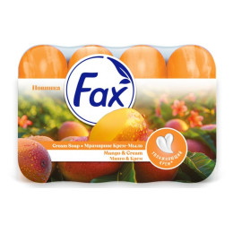 FAX  мыло    Манго/крем (э/пак) 4*70г/уп12