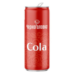 Напиток Черноголовка б/а сильногазир Кола Ориджинал 0,33л ж/б/уп12 (ЧЗ)
