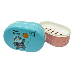 Хозсфера Мыльница дорожная PREMIUM с рисунком/уп200